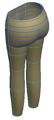 下半身3Dモデル