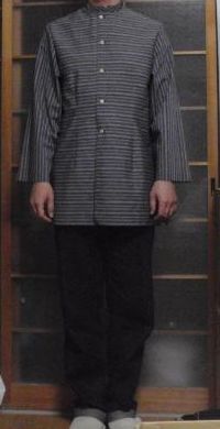 男のシャツ自作