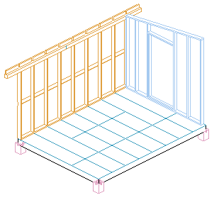 ツーバイフォー自作小屋