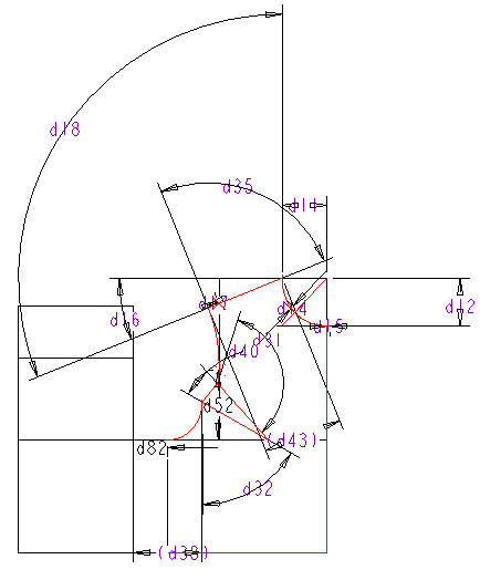 文化式原型型紙製図前身頃