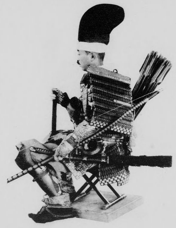 鎌倉時代武士甲胃姿