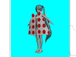 服のシミュレーション