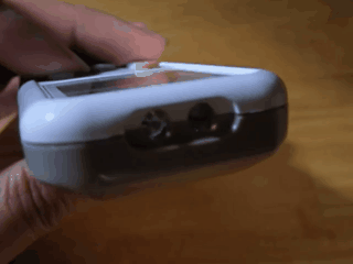 エアコンリモコンの赤外光