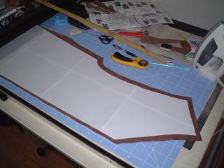 自分で設計した立体裁断の服を作る