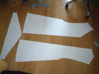 自分で設計した立体裁断の服を作る