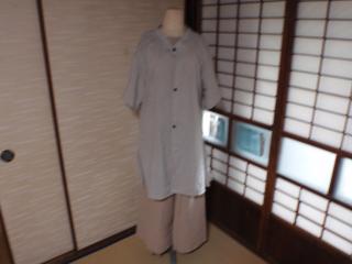 麻の男性服