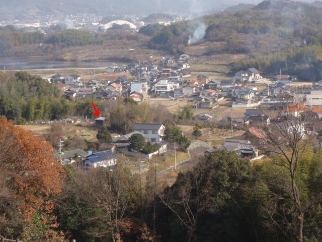 蜂舎遠景
