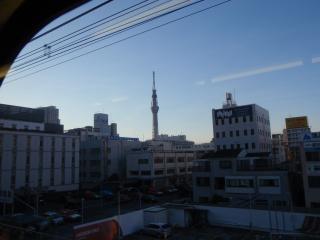 船橋への途中