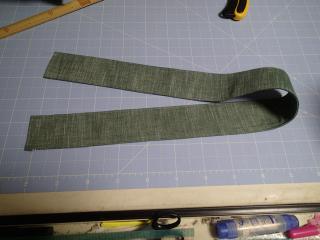 カバンのベルト作り