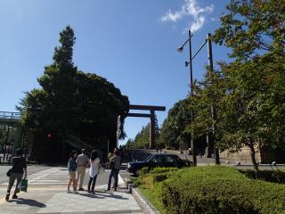 靖国神社昇殿参拝
