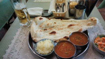 リバーモールでカレー