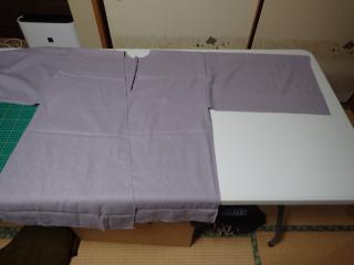 袖の取り付け