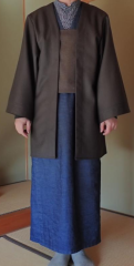 完成した和風コート