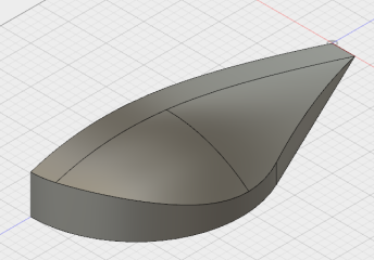 しずく型カバン1/4