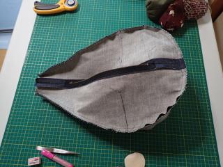 ミシンがけ