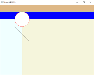 JavaFXPaneからはみ出す