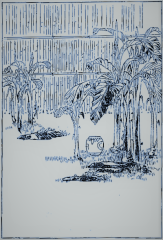 芭蕉の庭園