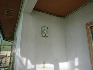 壁塗装後