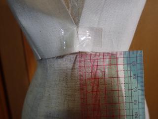 原型前身頃補正