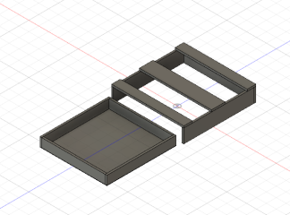 パターン収納3Dモデル