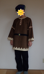 完成した冒険服engineered print