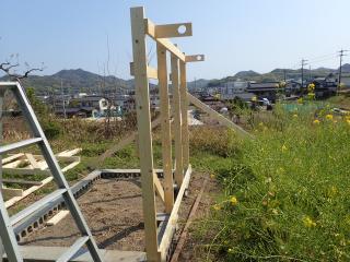 小屋の建築DIY
