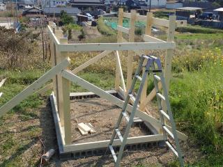小屋の建て方