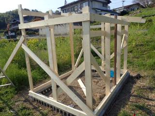 作業小屋自作