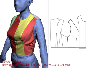 3D-CADで乳袋設計