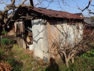 物置小屋の解体