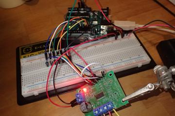 Arduinoとモータードライブを接続
