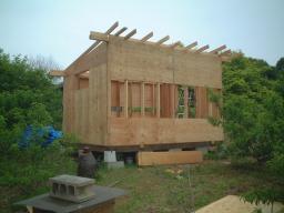 ツーバイフォー自作屋根材