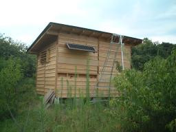 ツーバイフォー工法自作小屋の完成1