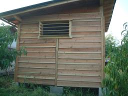 ツーバイフォー工法自作小屋の完成3