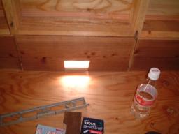 ツーバイフォー工法自作小屋の完成6