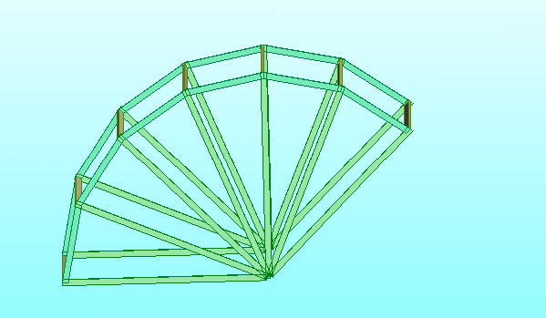 屋根から作り始めて最後に基礎を作る建物