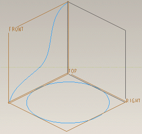 Pro/E������p����3�����J�[�u