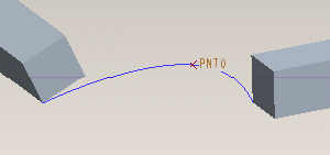 Pro/E�f�[�^���J�[�u(�_�ʉ߁j